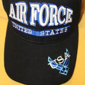AIR FORCE CAP (HAT) OS Black Men's